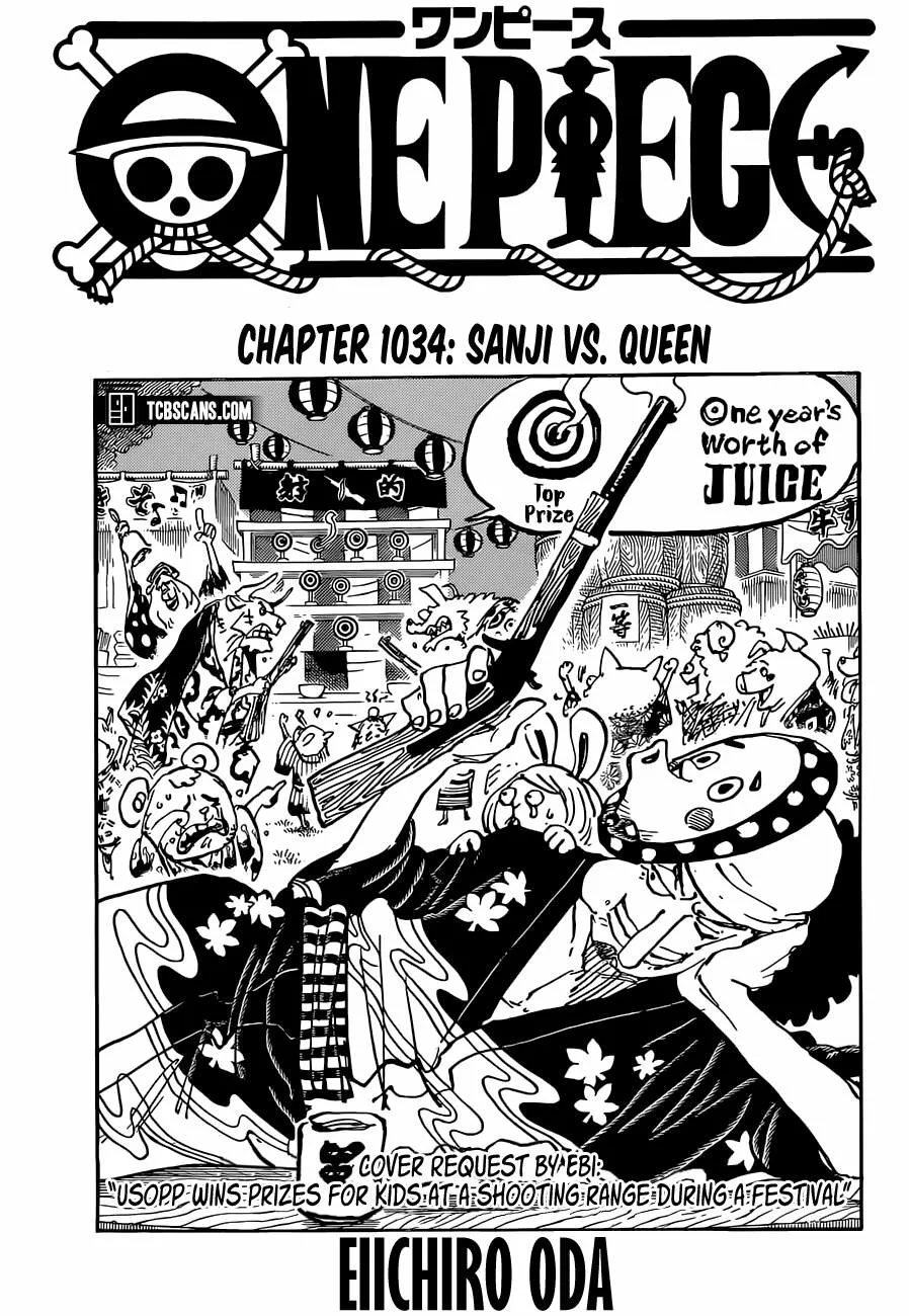 One Piece chương 1034 - trang 1
