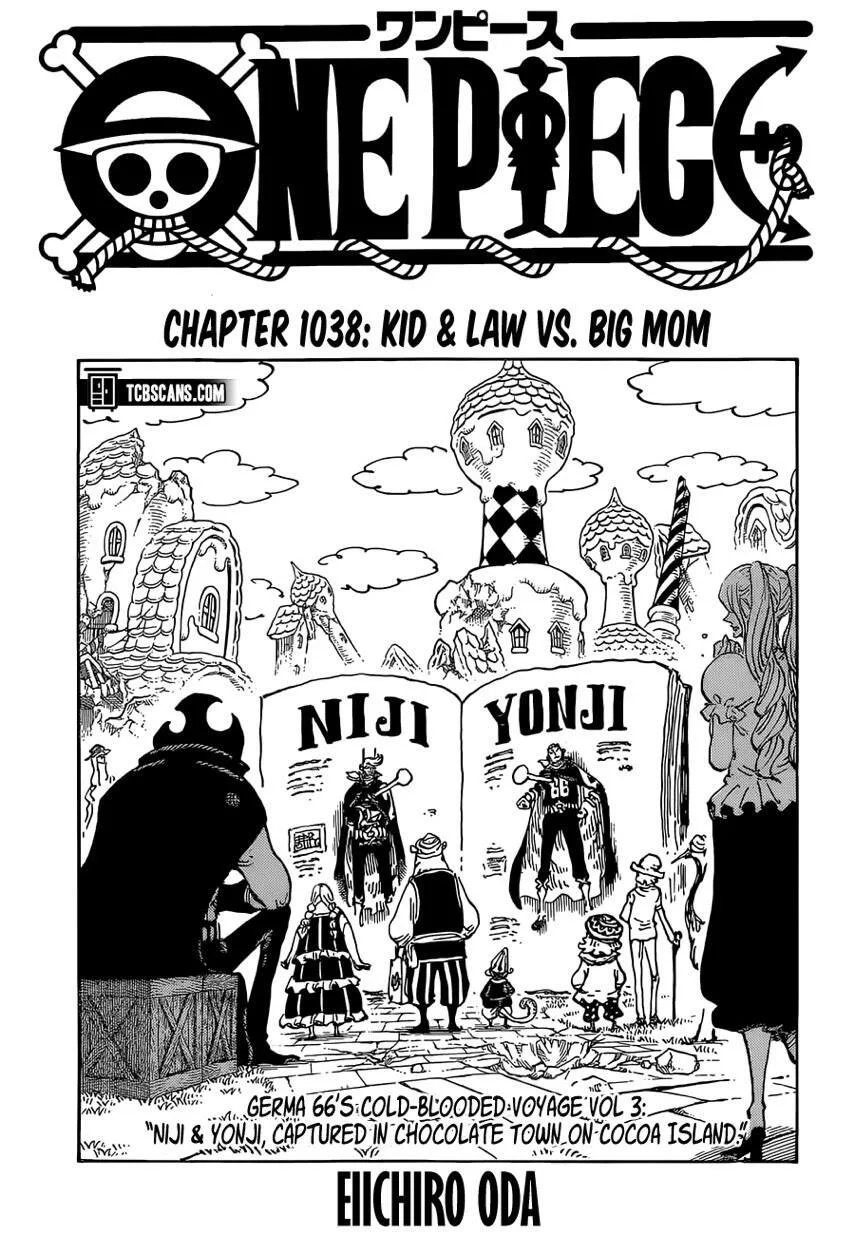 One Piece chương 1038 - trang 1