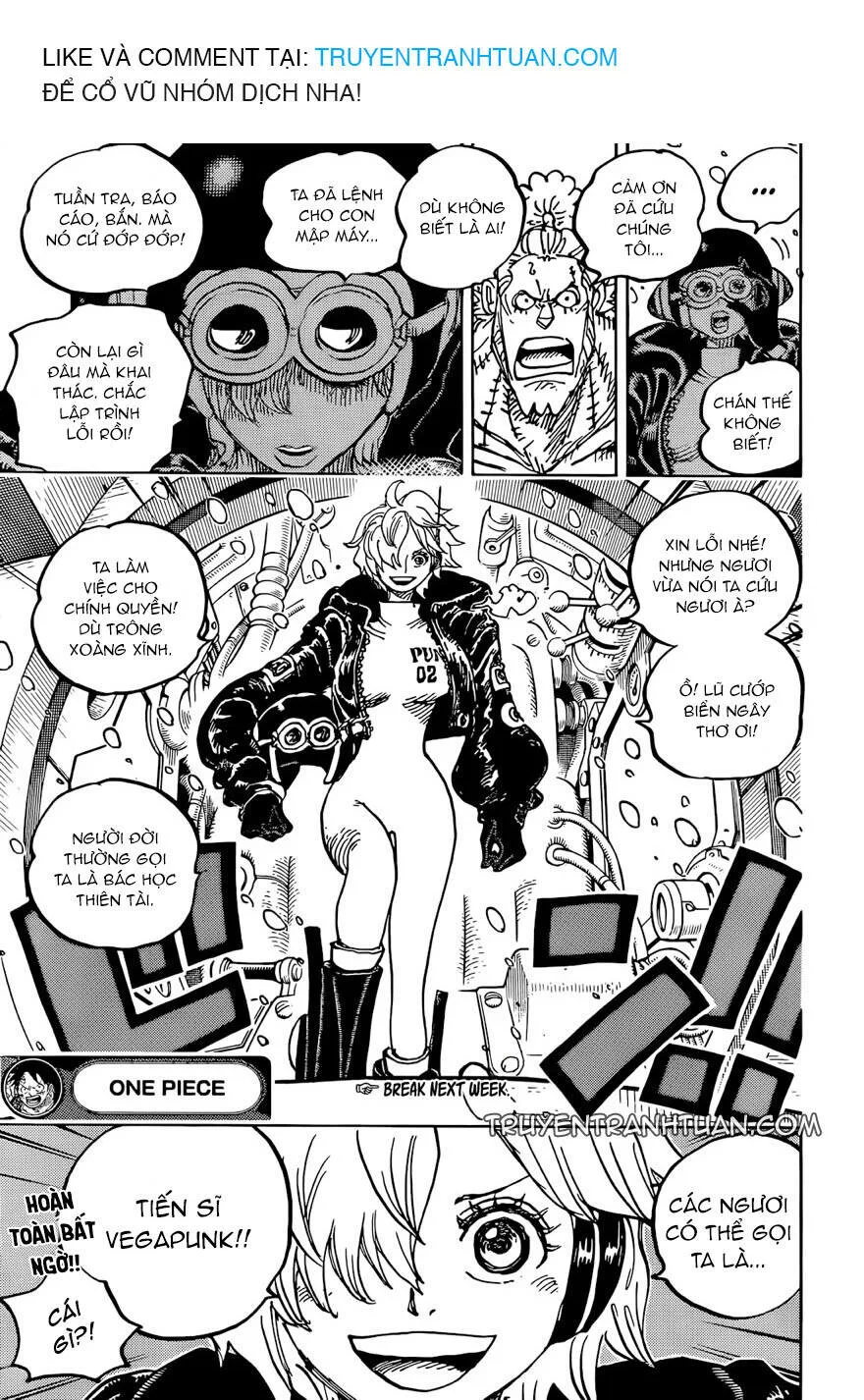 One Piece chương 1061 - trang 14