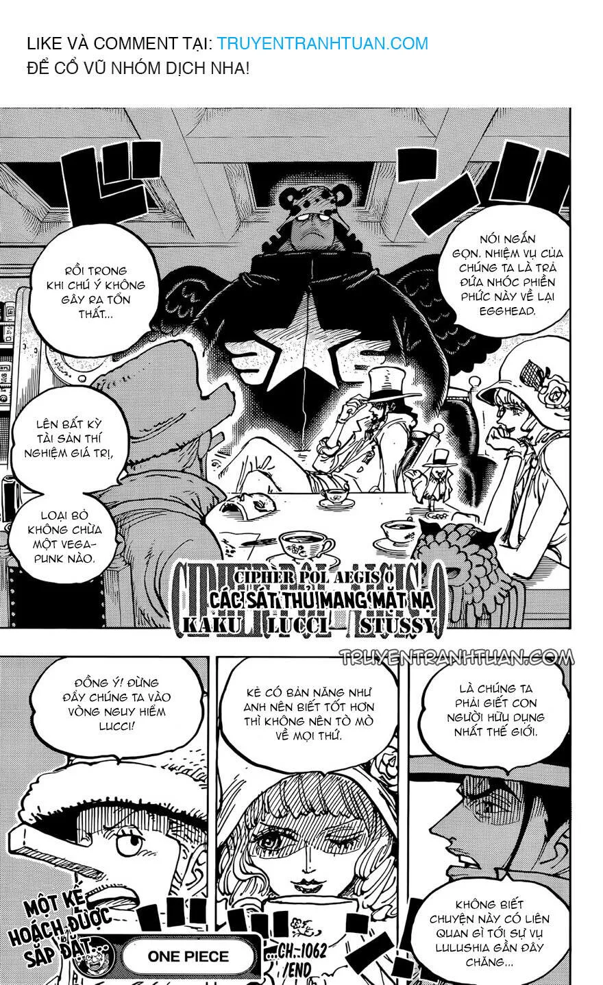 One Piece chương 1062 - trang 16