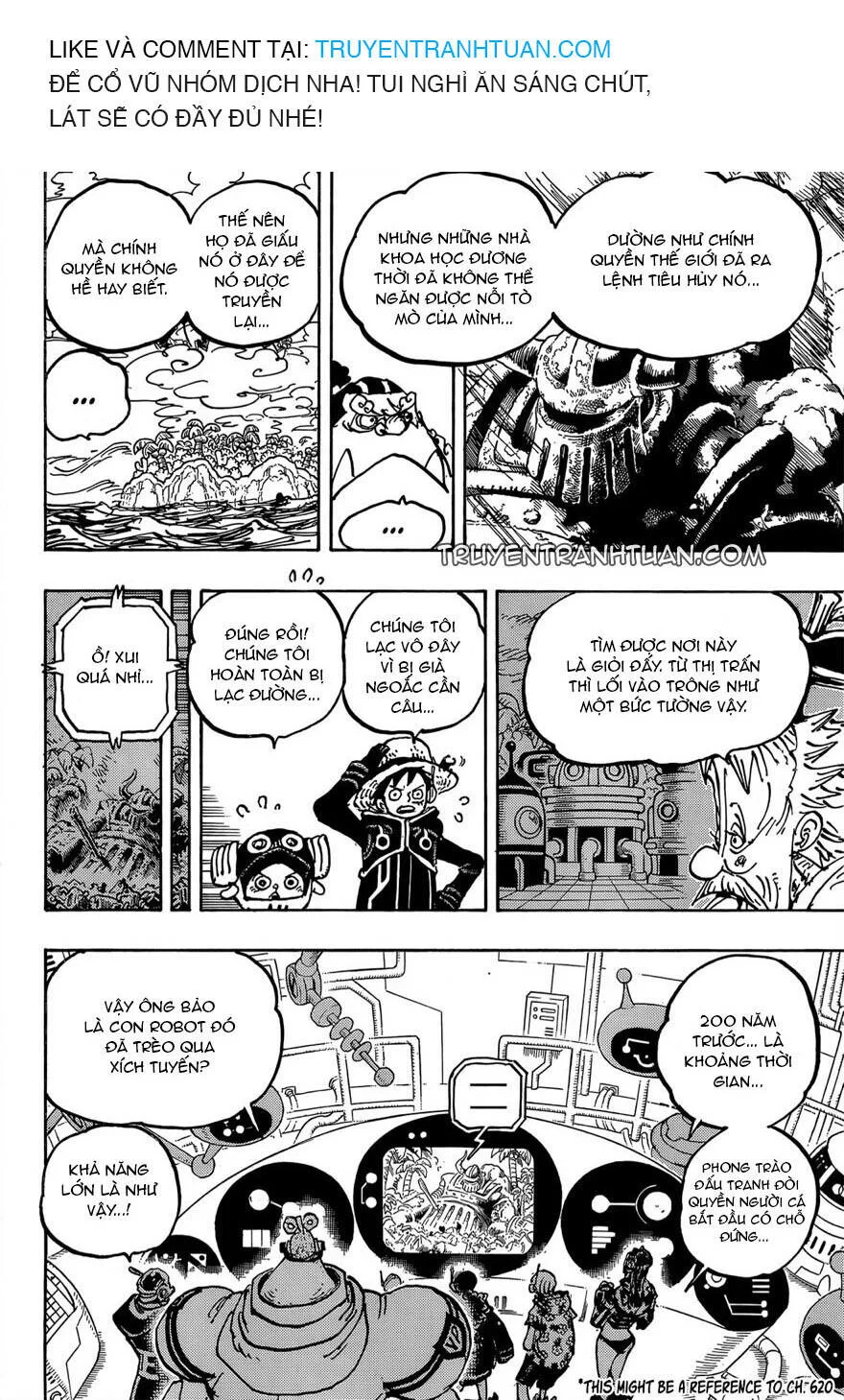 One Piece chương 1067 - trang 11