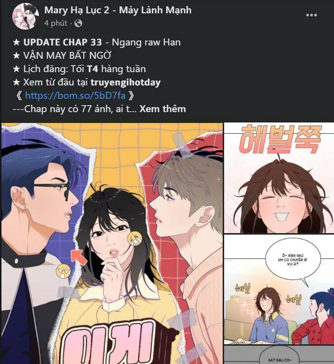 Vận May Không Ngờ chương 34.8 - trang 32