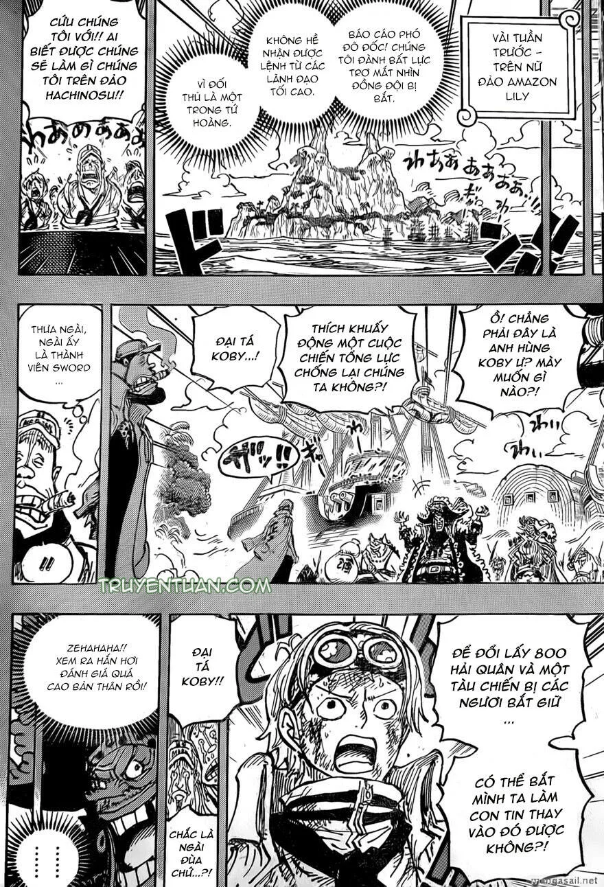 One Piece chương 1088 - trang 4