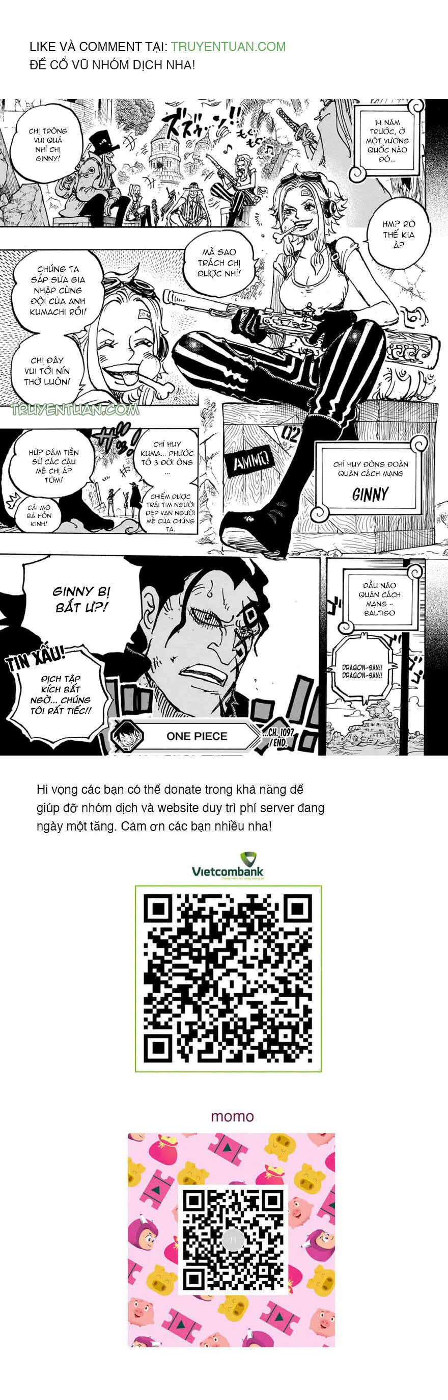 One Piece chương 1097 - trang 14