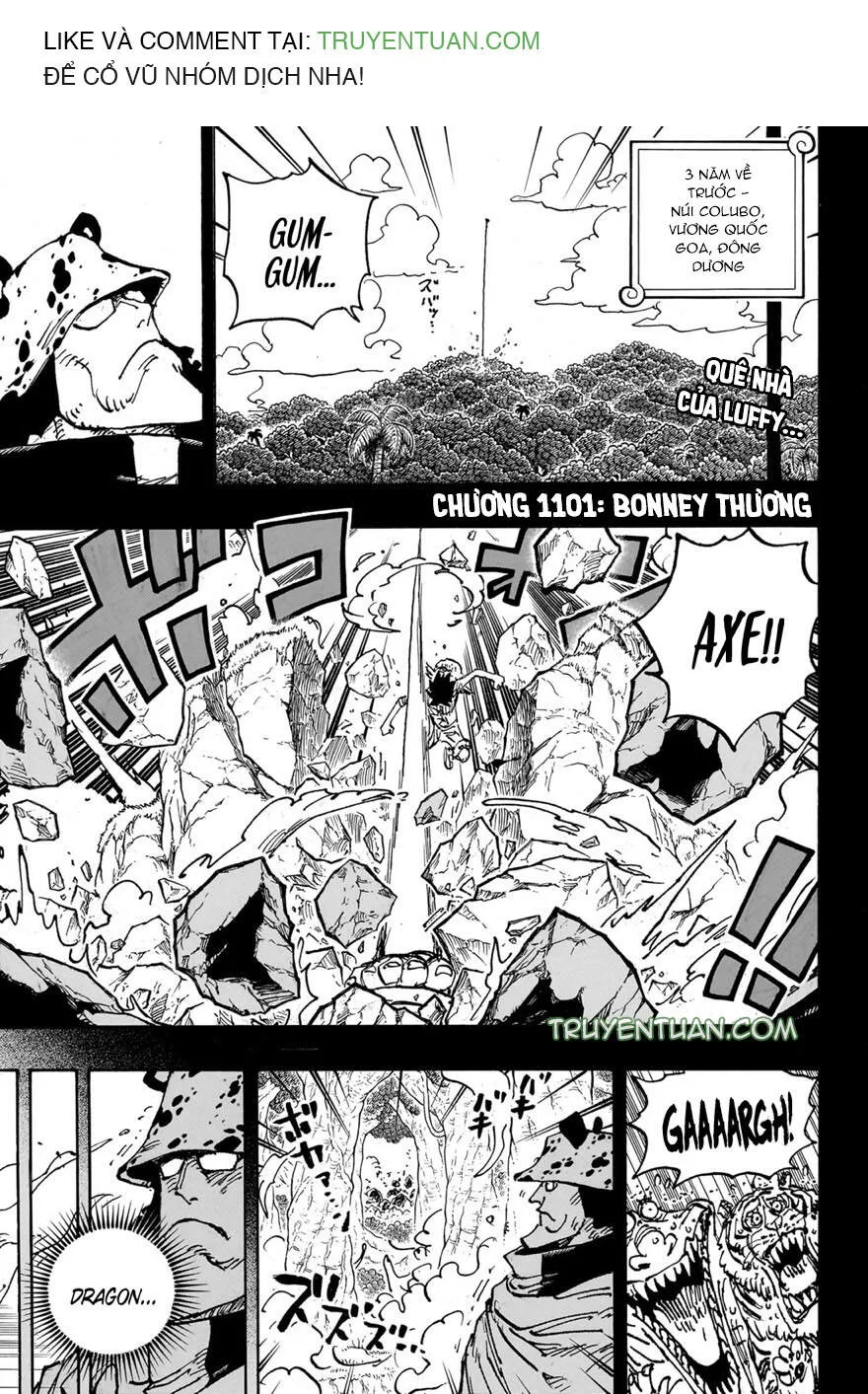 One Piece chương 1101 - trang 4