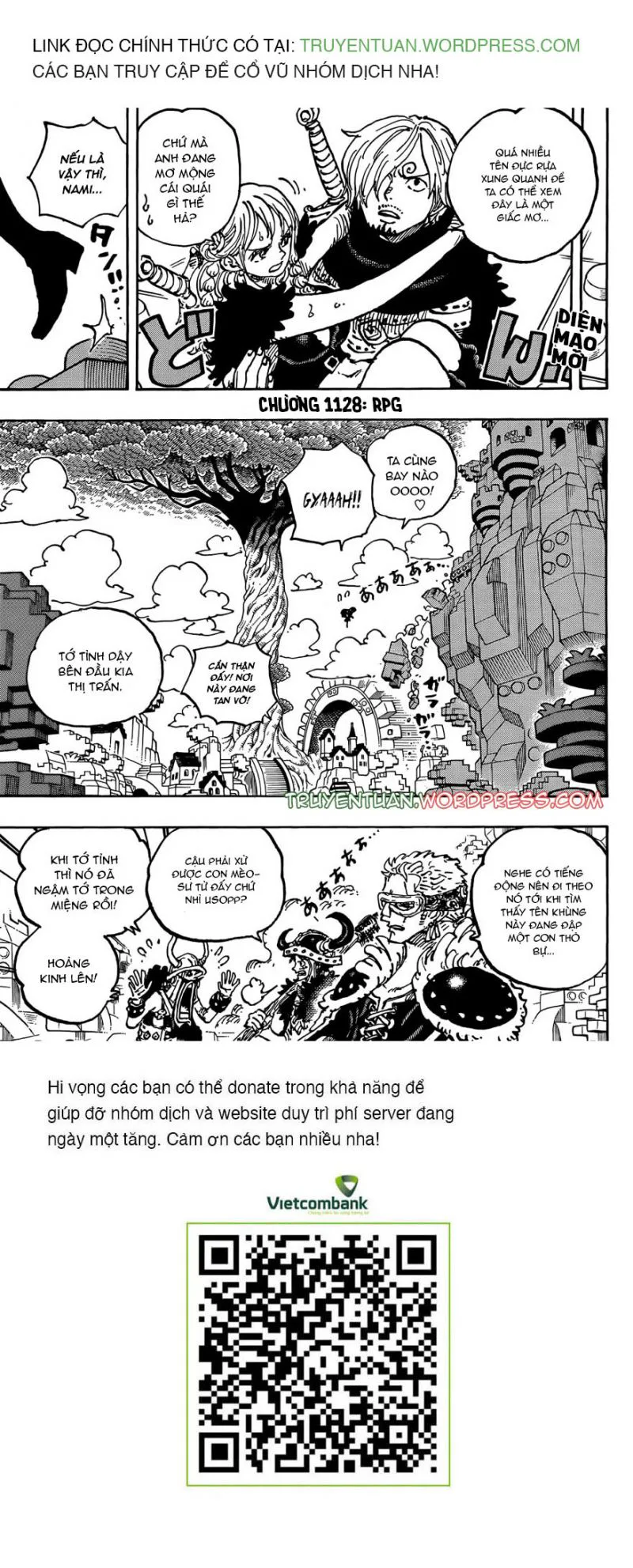 One Piece chương 1128 - trang 1