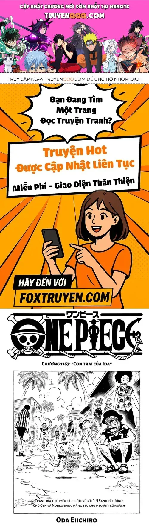One Piece chương 1167 - trang 1