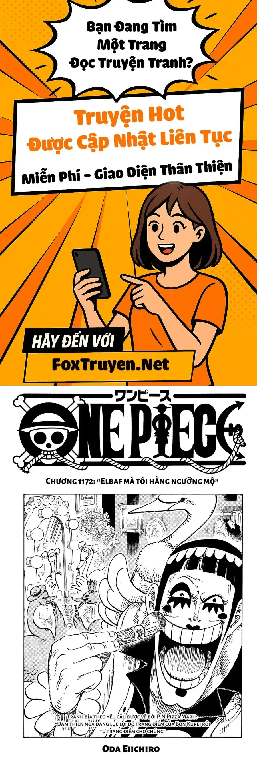 One Piece chương 1172 - trang 1