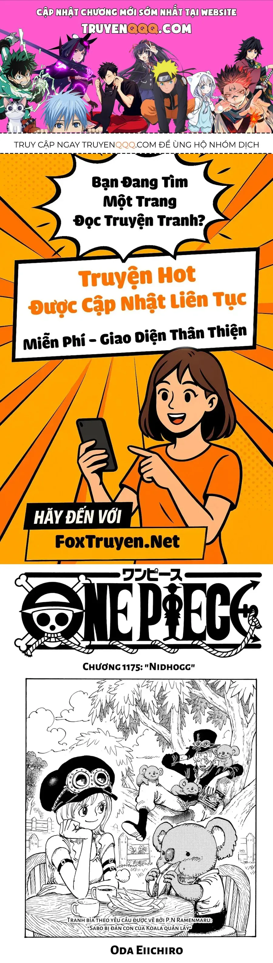 One Piece chương 1175 - trang 1