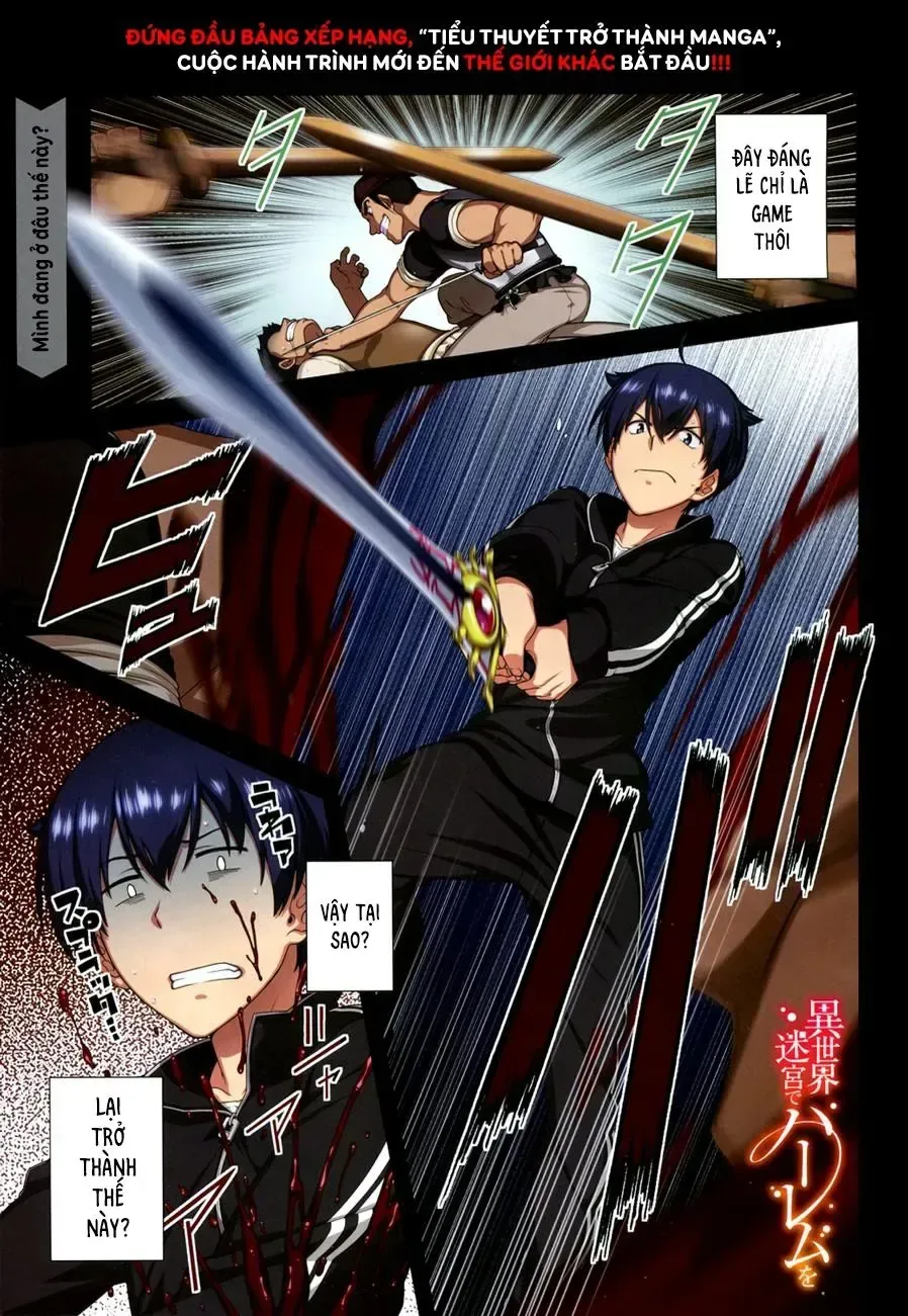 Isekai Meikyuu De Harem Wo chương 1 - trang 3