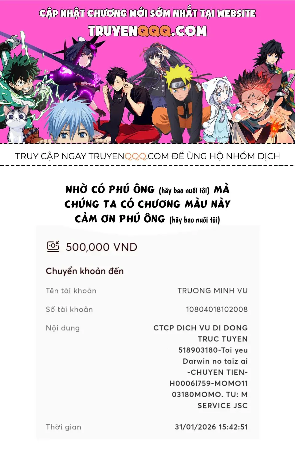 Đại Tội Của Darwin chương 9.6 - trang 1