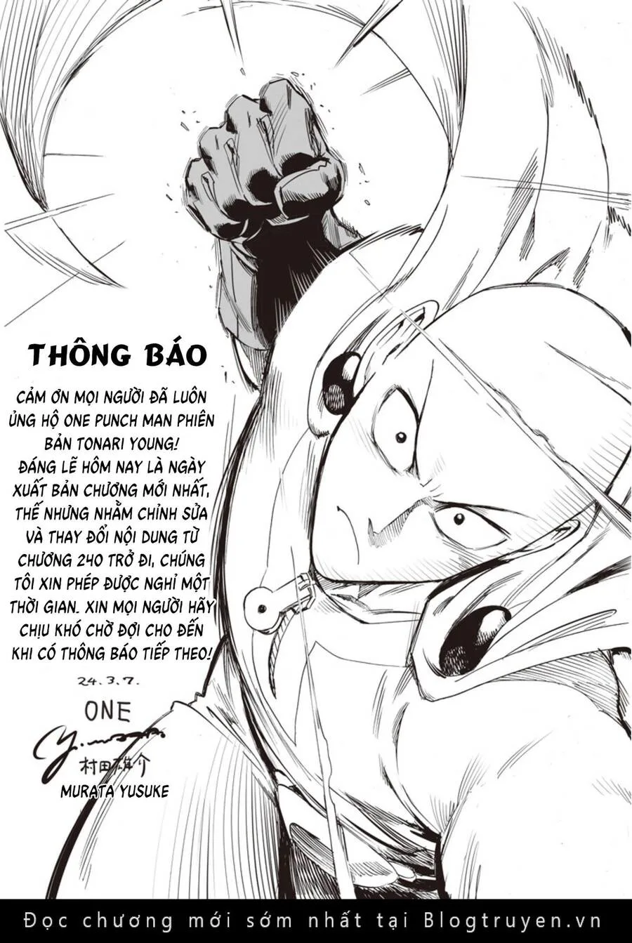Onepunch Man chương 249.5 - trang 1