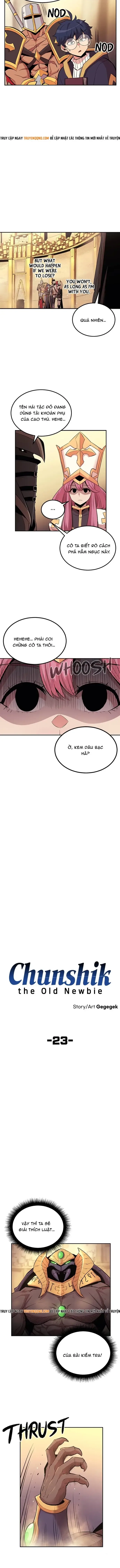 Cựu Binh Trở Lại Làm Tân Thủ chương 23 - trang 2