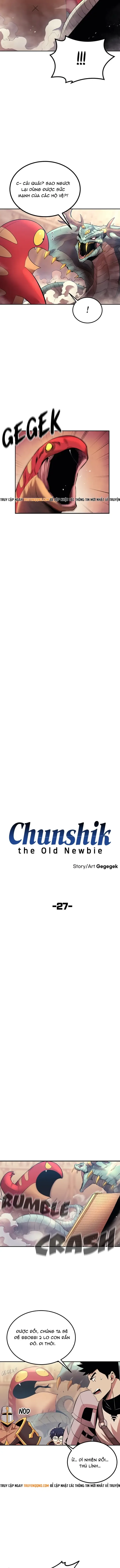 Cựu Binh Trở Lại Làm Tân Thủ chương 27 - trang 3