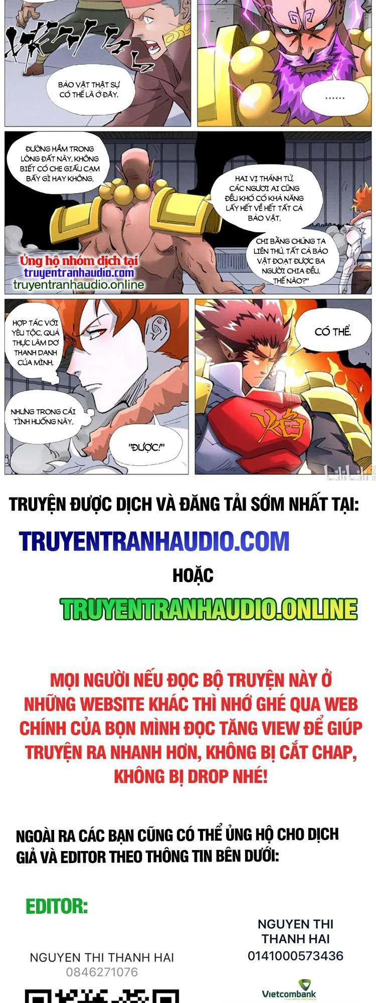 Yêu Thần Ký chương 452 - trang 7