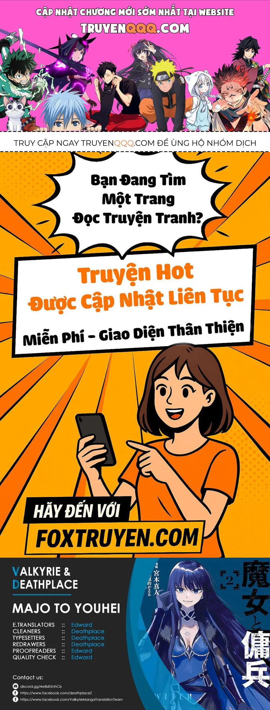 Phù Thuỷ Và Lính Đánh Thuê chương 34 - trang 1