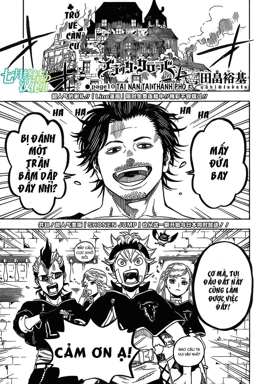 Black Clover - Thế Giới Phép Thuật chương 10 - trang 2