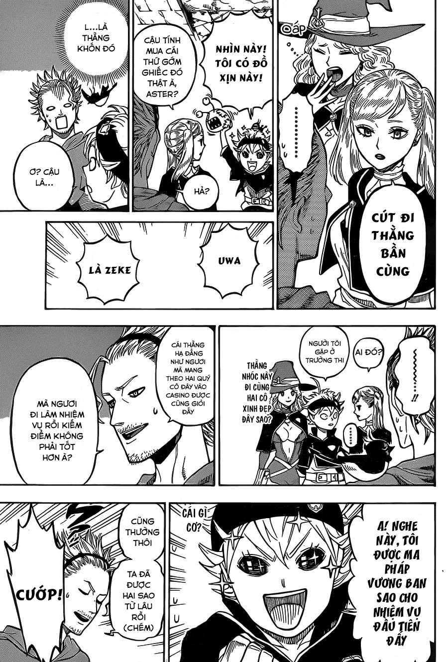 Black Clover - Thế Giới Phép Thuật chương 10 - trang 11