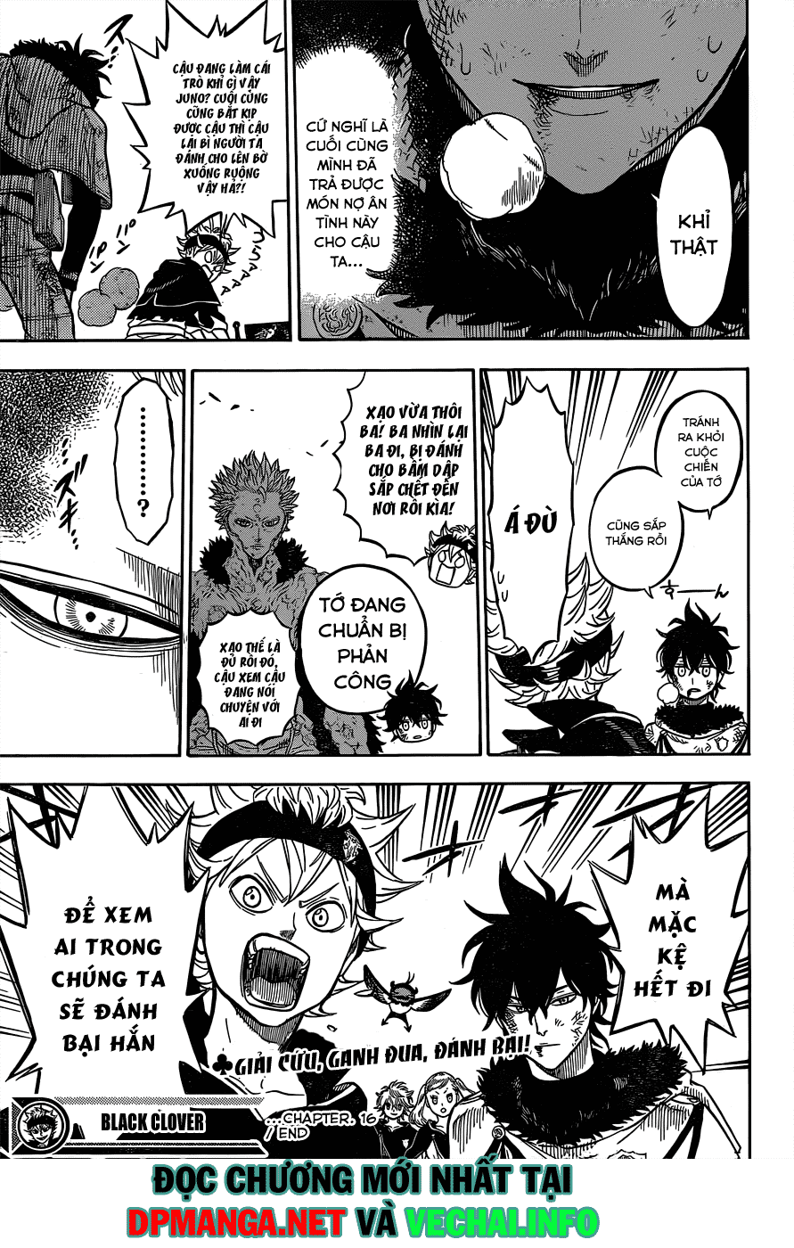 Black Clover - Thế Giới Phép Thuật chương 16 - trang 18