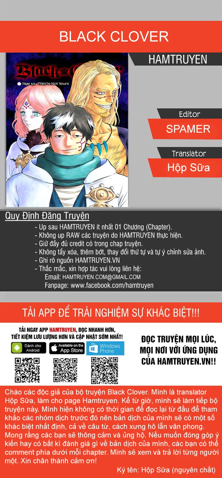Black Clover - Thế Giới Phép Thuật chương 78 - trang 1