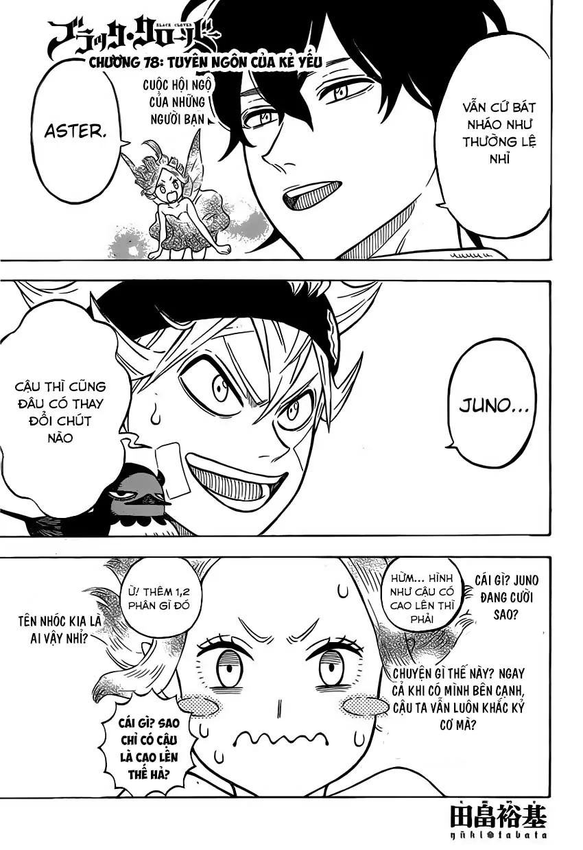 Black Clover - Thế Giới Phép Thuật chương 78 - trang 2