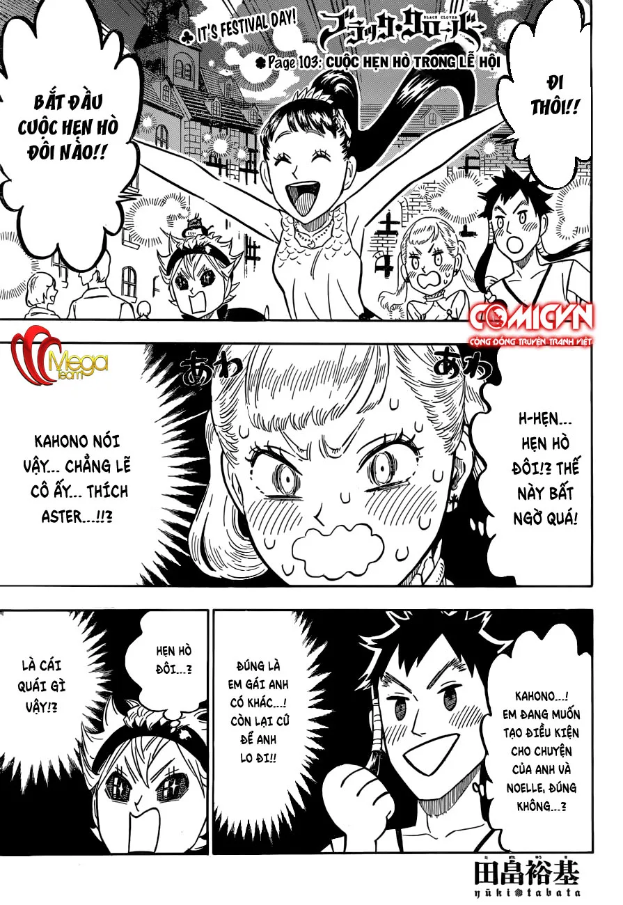 Black Clover - Thế Giới Phép Thuật chương 103 - trang 1