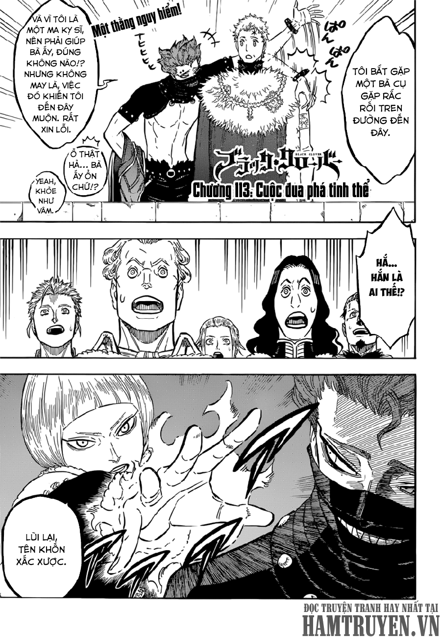 Black Clover - Thế Giới Phép Thuật chương 113 - trang 2