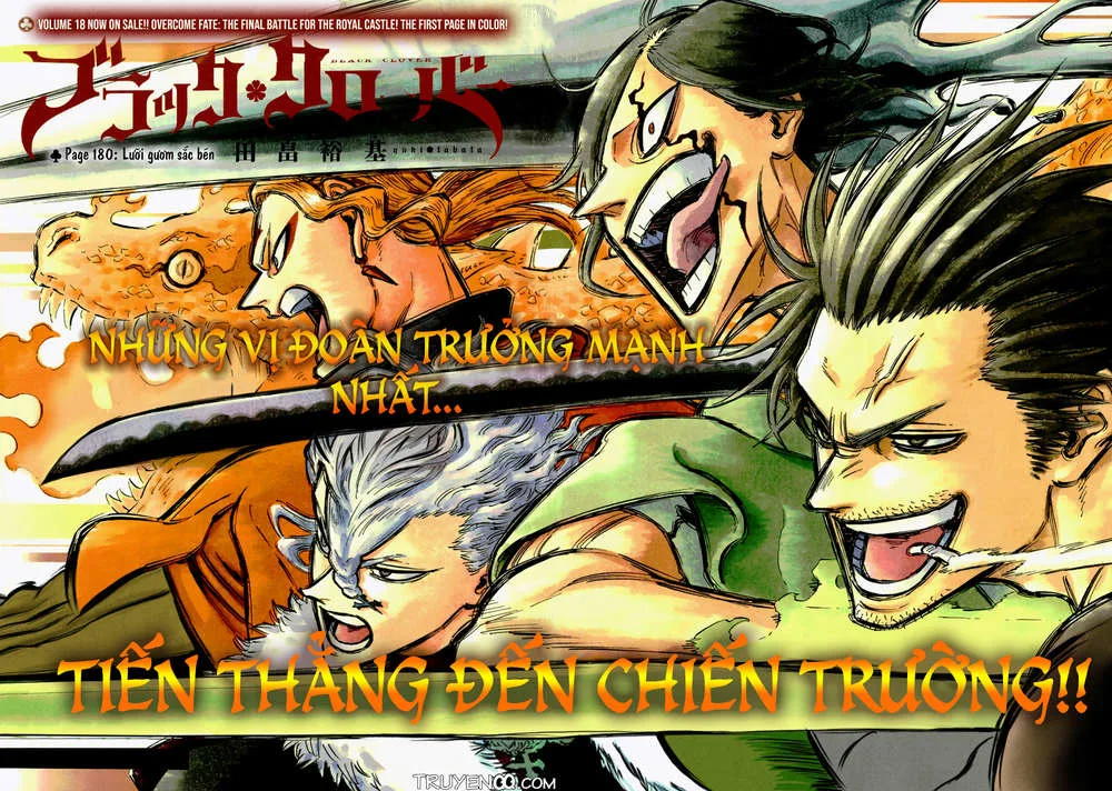 Black Clover - Thế Giới Phép Thuật chương 180 - trang 2