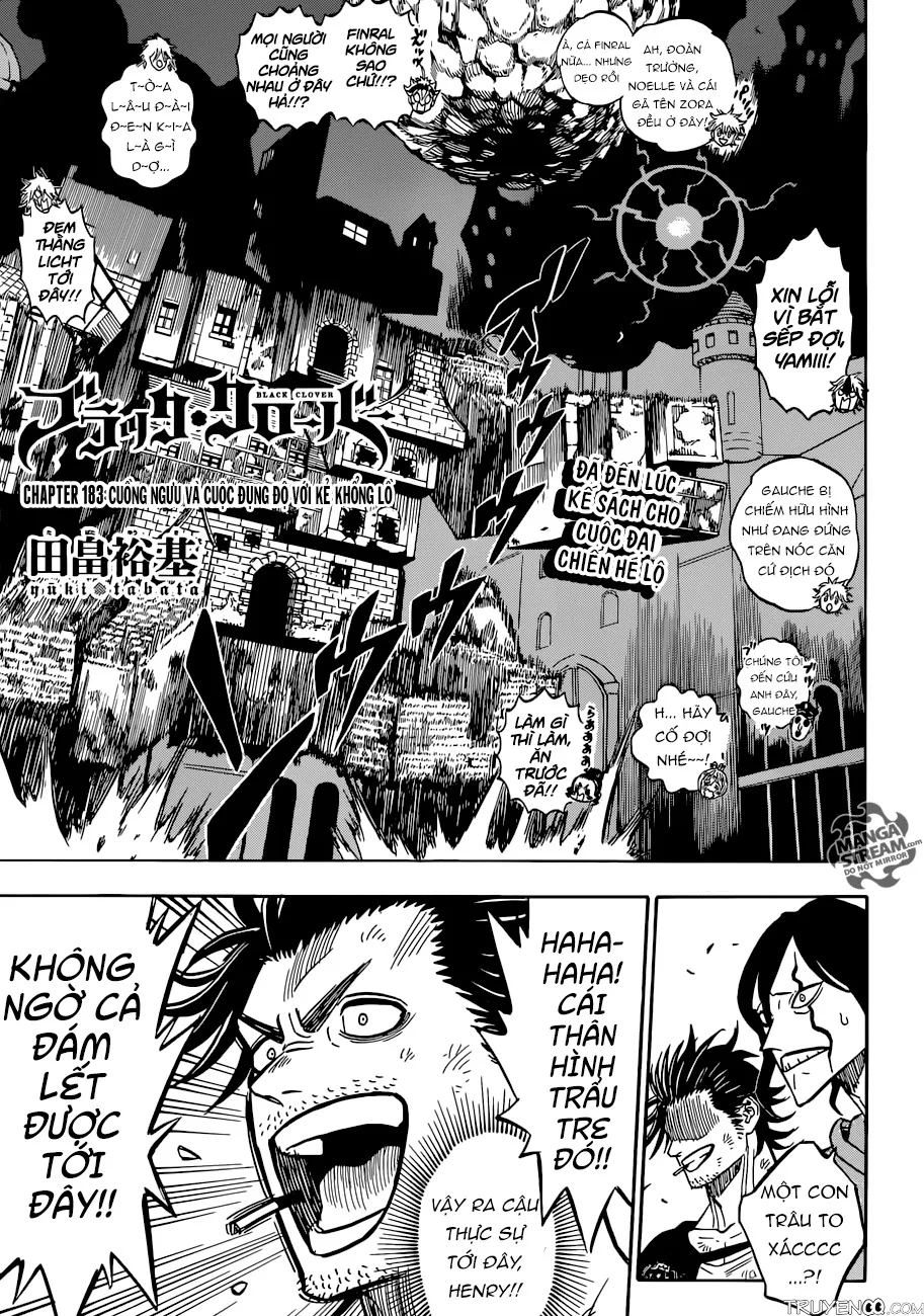 Black Clover - Thế Giới Phép Thuật chương 183 - trang 2