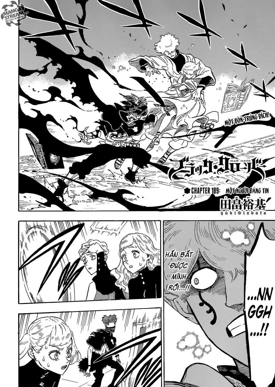 Black Clover - Thế Giới Phép Thuật chương 189 - trang 3