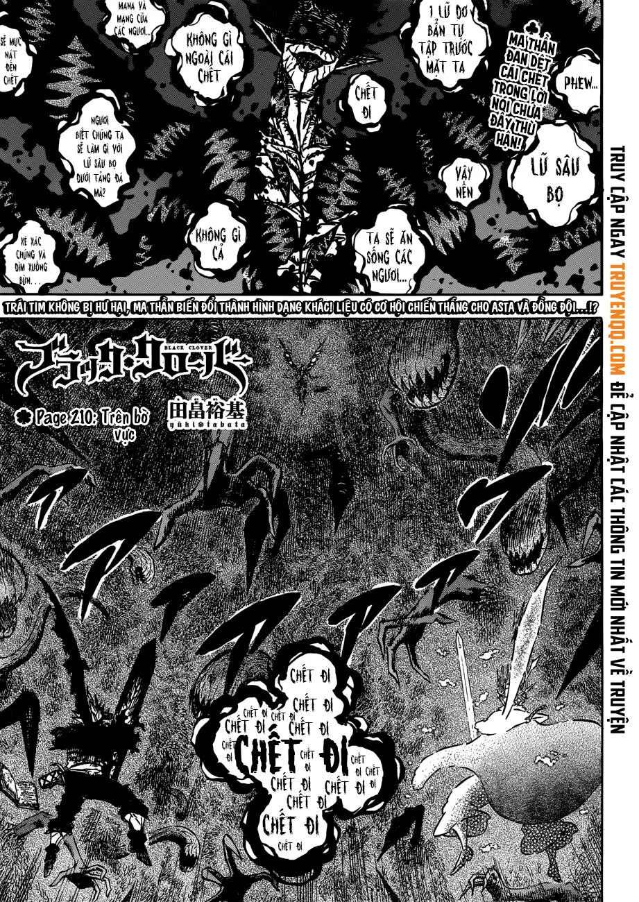 Black Clover - Thế Giới Phép Thuật chương 210 - trang 2