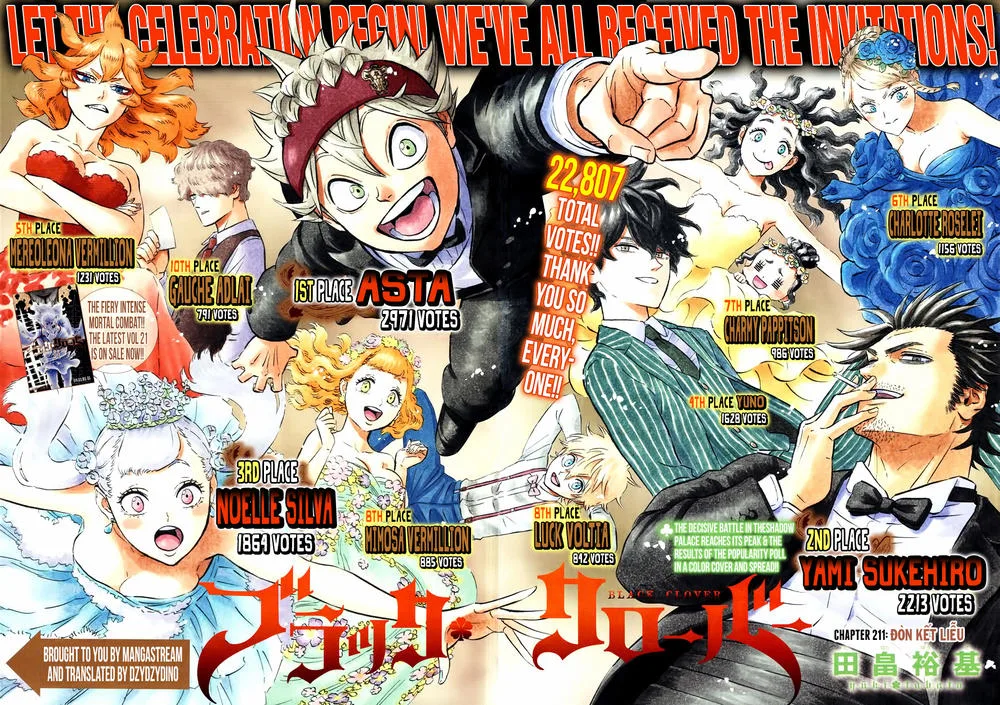 Black Clover - Thế Giới Phép Thuật chương 211 - trang 4