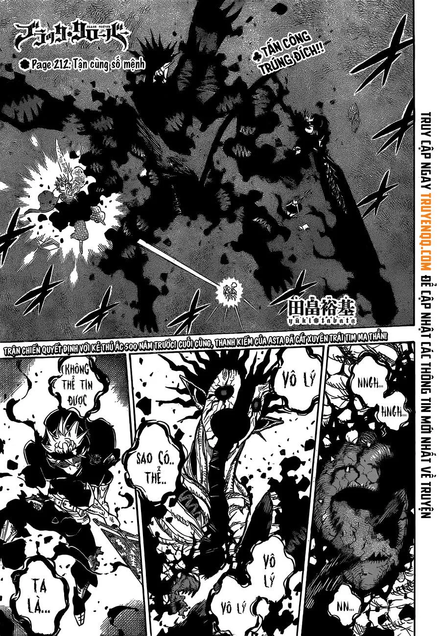 Black Clover - Thế Giới Phép Thuật chương 212 - trang 2