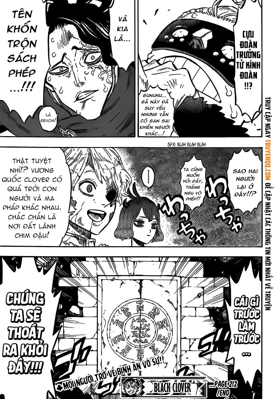 Black Clover - Thế Giới Phép Thuật chương 212 - trang 16