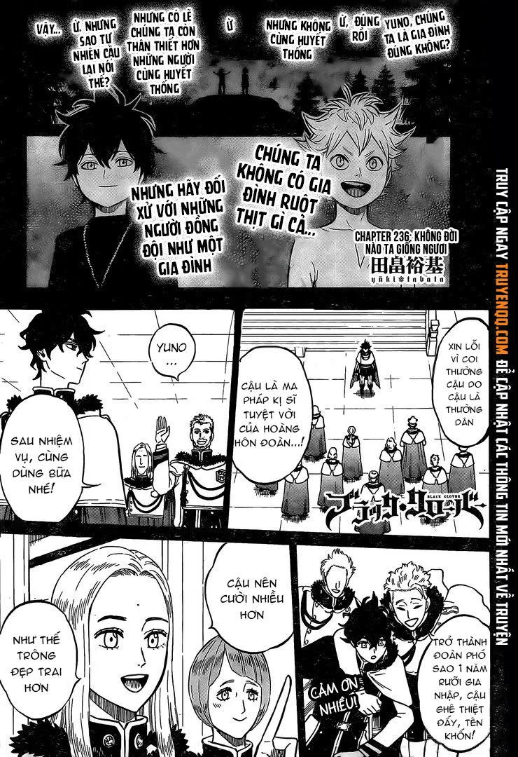 Black Clover - Thế Giới Phép Thuật chương 236 - trang 2