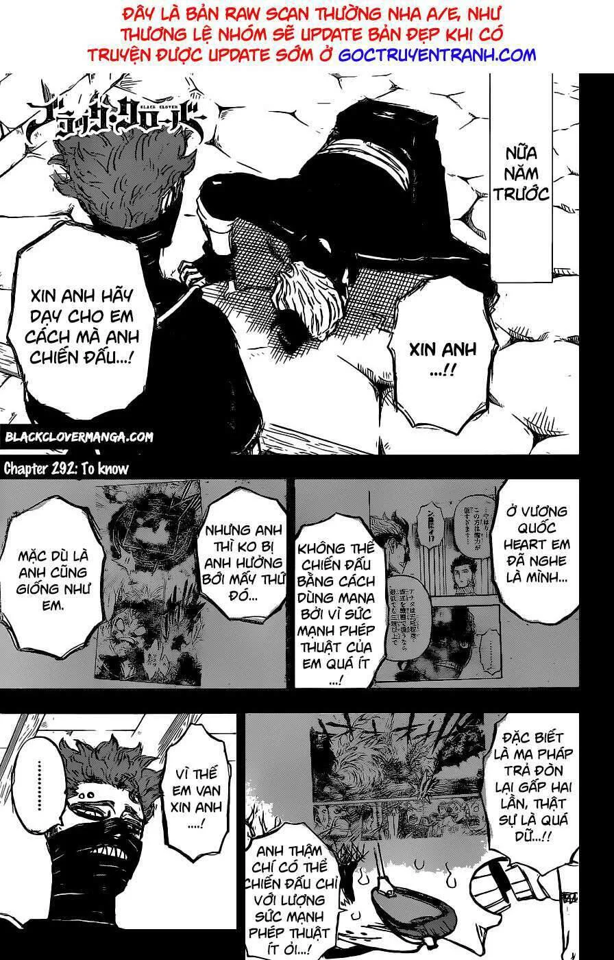 Black Clover - Thế Giới Phép Thuật chương 292 - trang 2