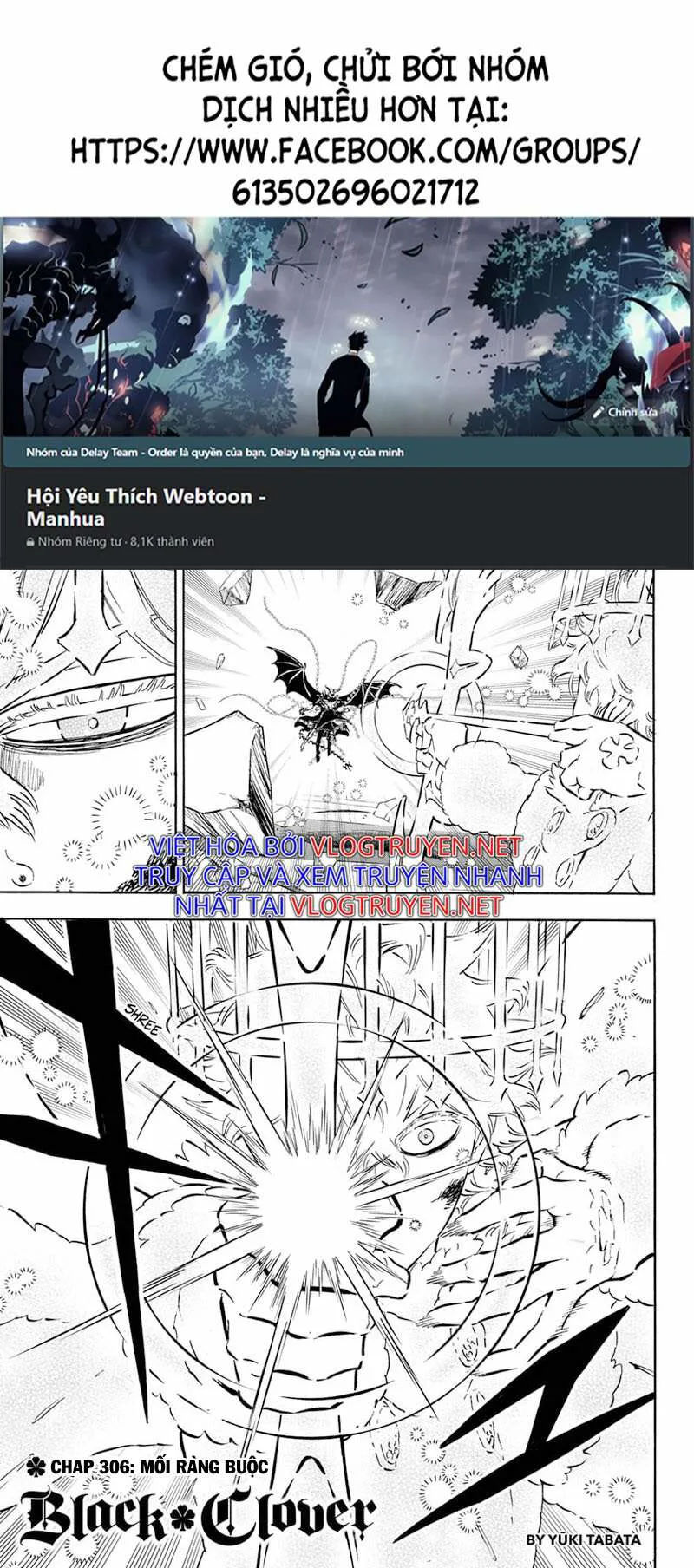 Black Clover - Thế Giới Phép Thuật chương 306 - trang 1