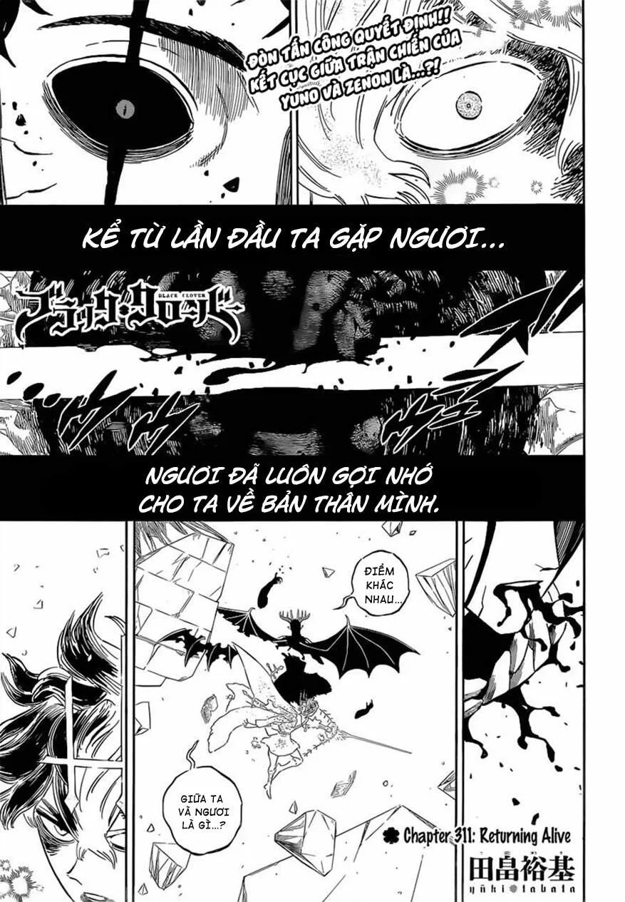 Black Clover - Thế Giới Phép Thuật chương 311 - trang 1