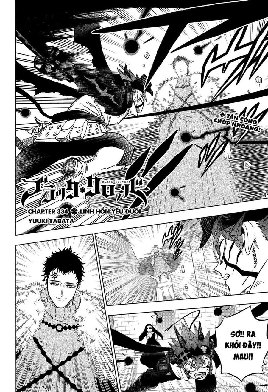 Black Clover - Thế Giới Phép Thuật chương 334 - trang 2