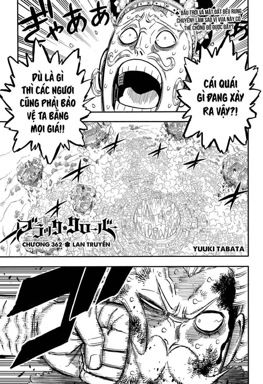 Black Clover - Thế Giới Phép Thuật chương 362.1 - trang 2