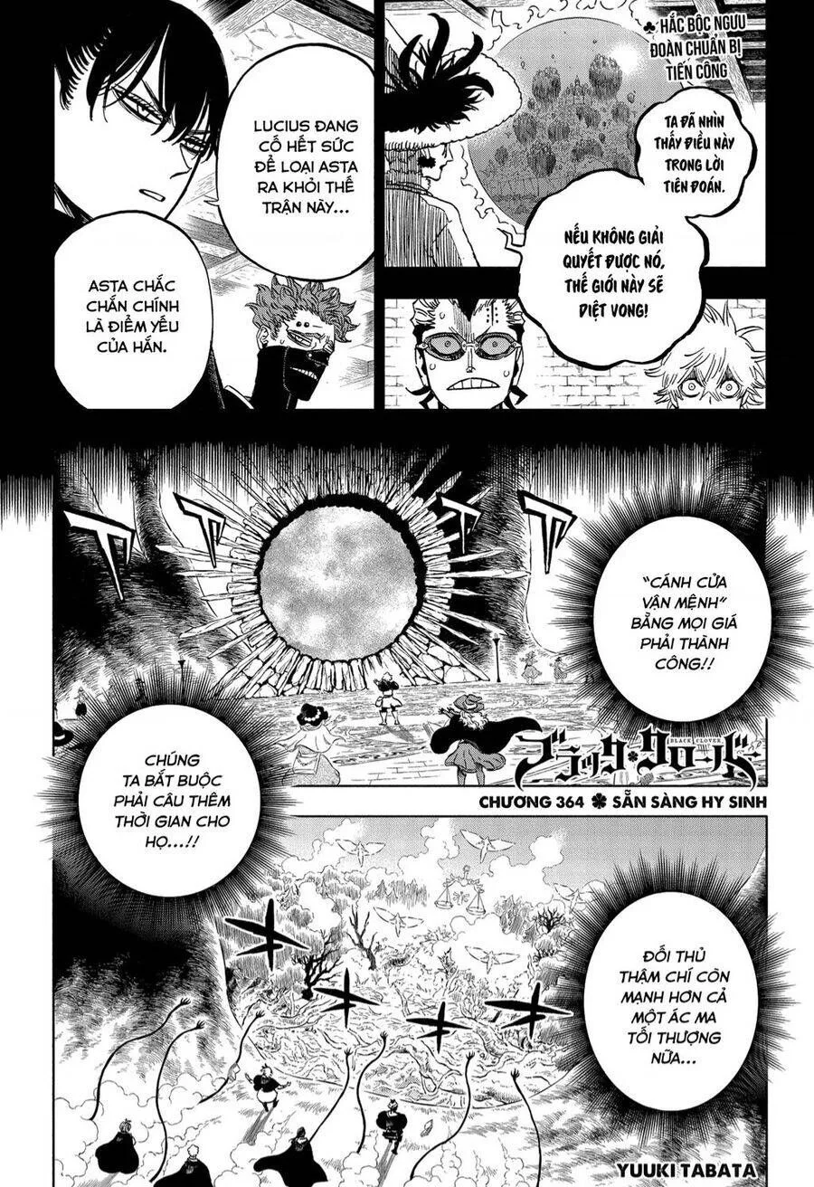 Black Clover - Thế Giới Phép Thuật chương 364.1 - trang 2