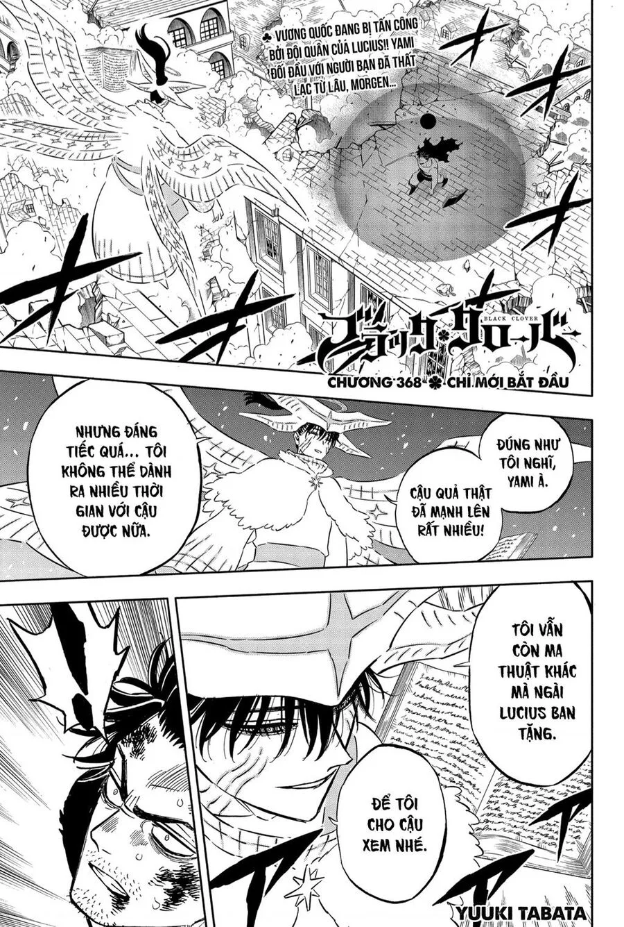 Black Clover - Thế Giới Phép Thuật chương 368 - trang 2