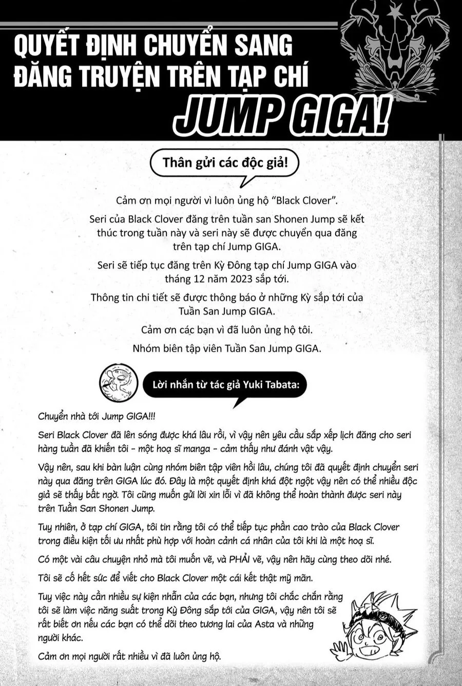 Black Clover - Thế Giới Phép Thuật chương 368 - trang 14