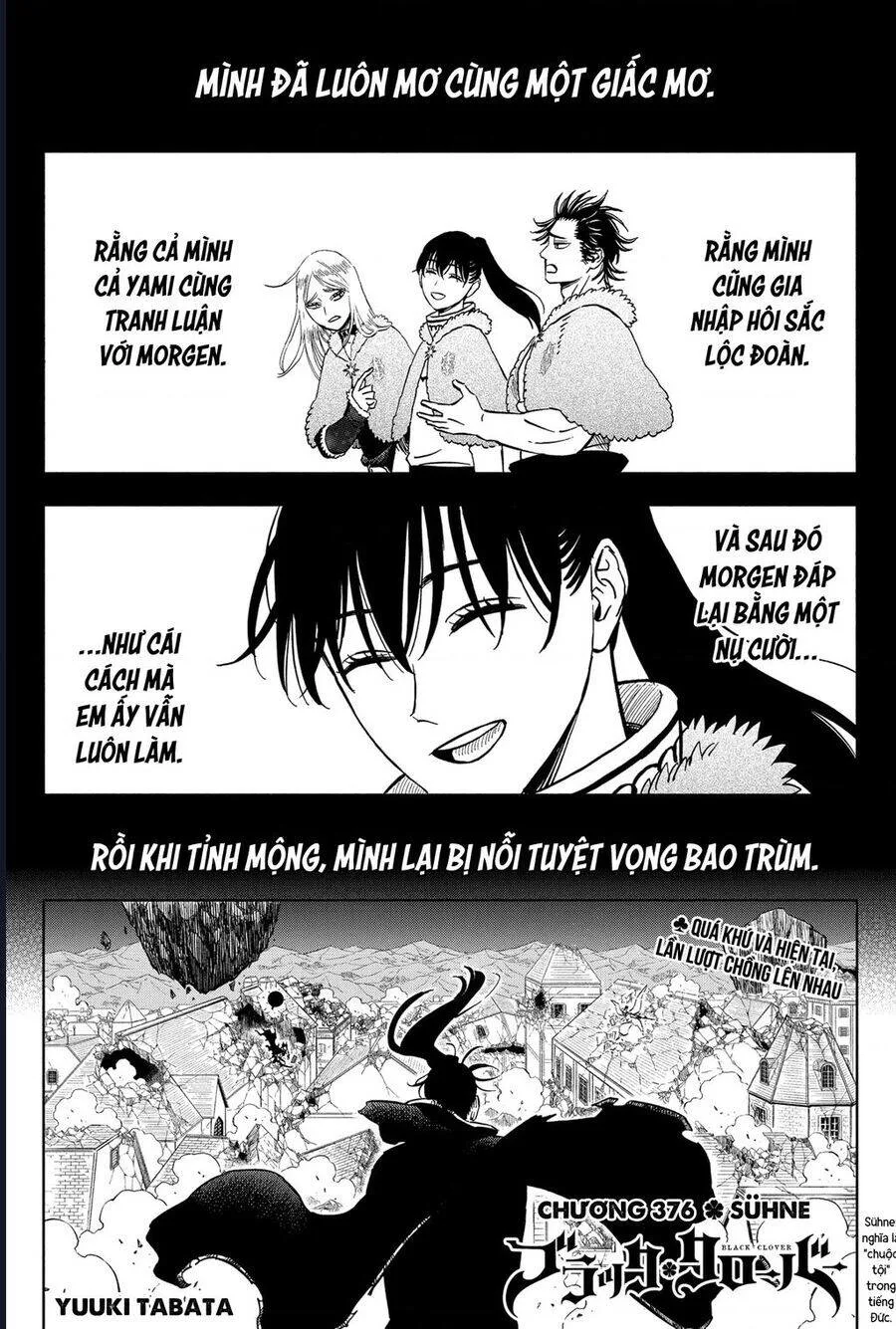 Black Clover - Thế Giới Phép Thuật chương 376 - trang 3