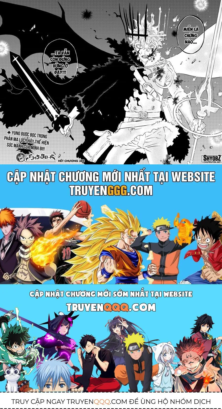 Black Clover - Thế Giới Phép Thuật chương 380 - trang 19