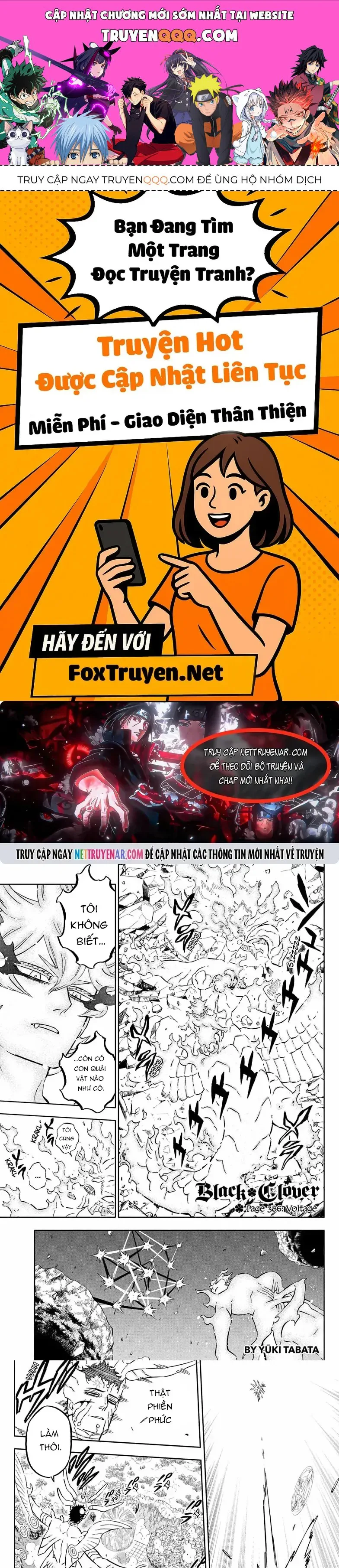 Black Clover - Thế Giới Phép Thuật chương 386 - trang 1