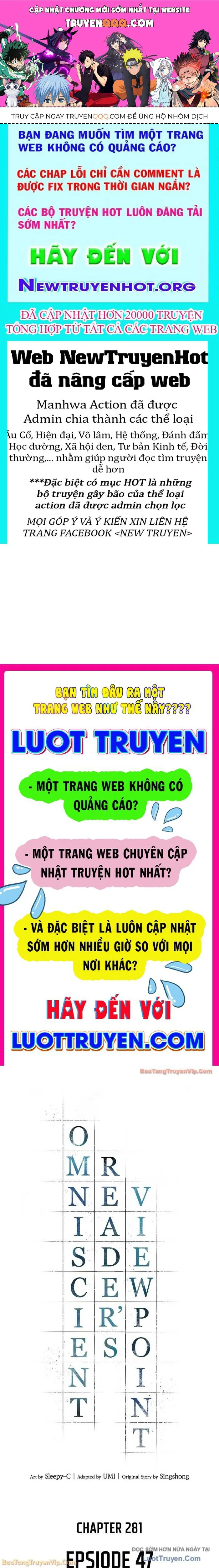 Toàn Trí Độc Giả chương 282 - trang 1