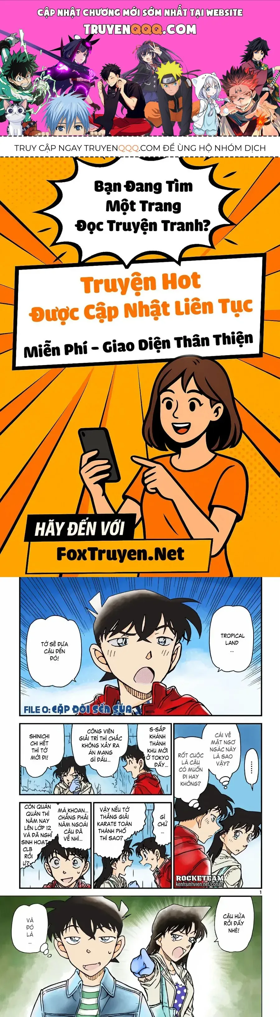 Thám Tử Conan chương 0 - trang 1