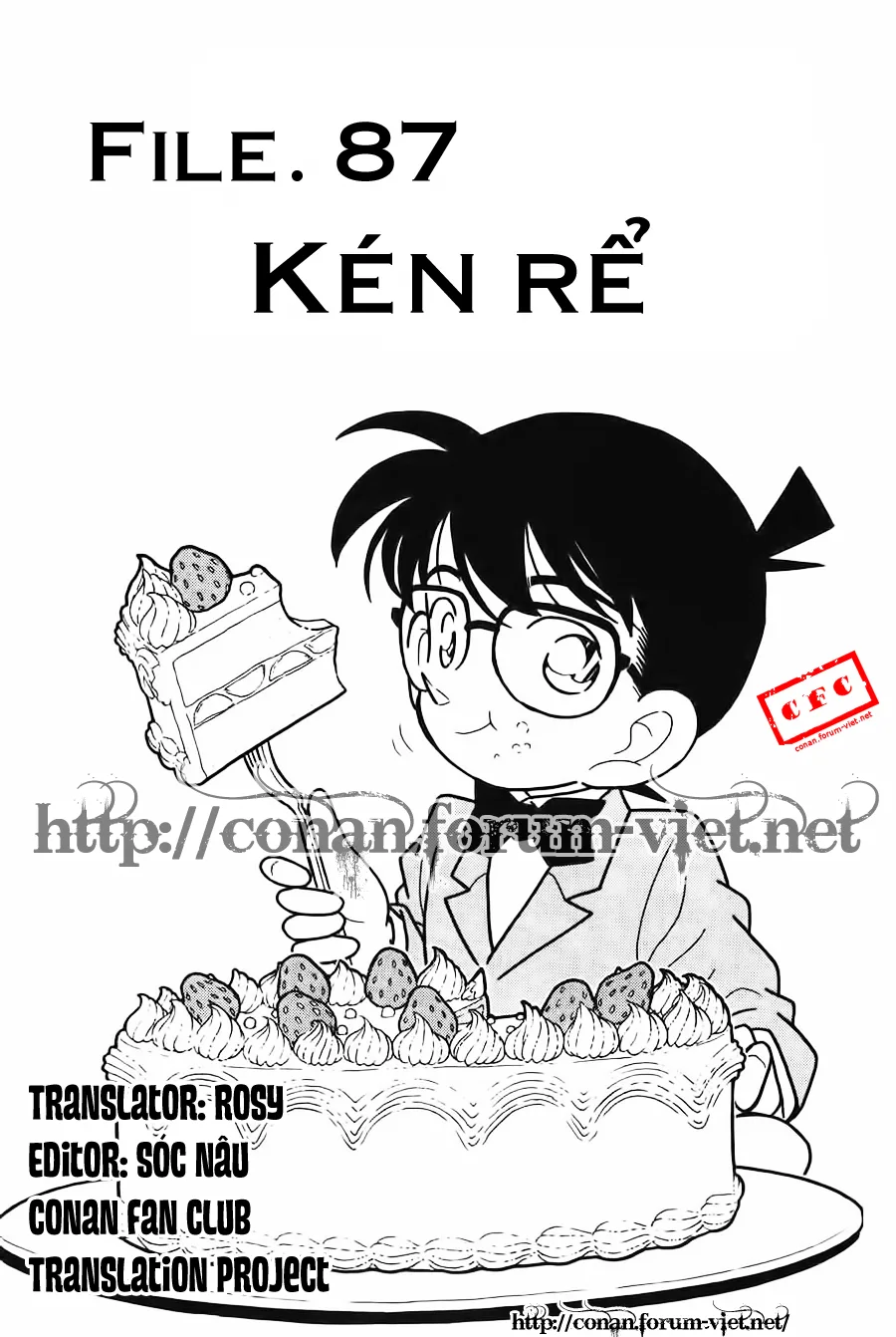 Thám Tử Conan chương 87 - trang 1