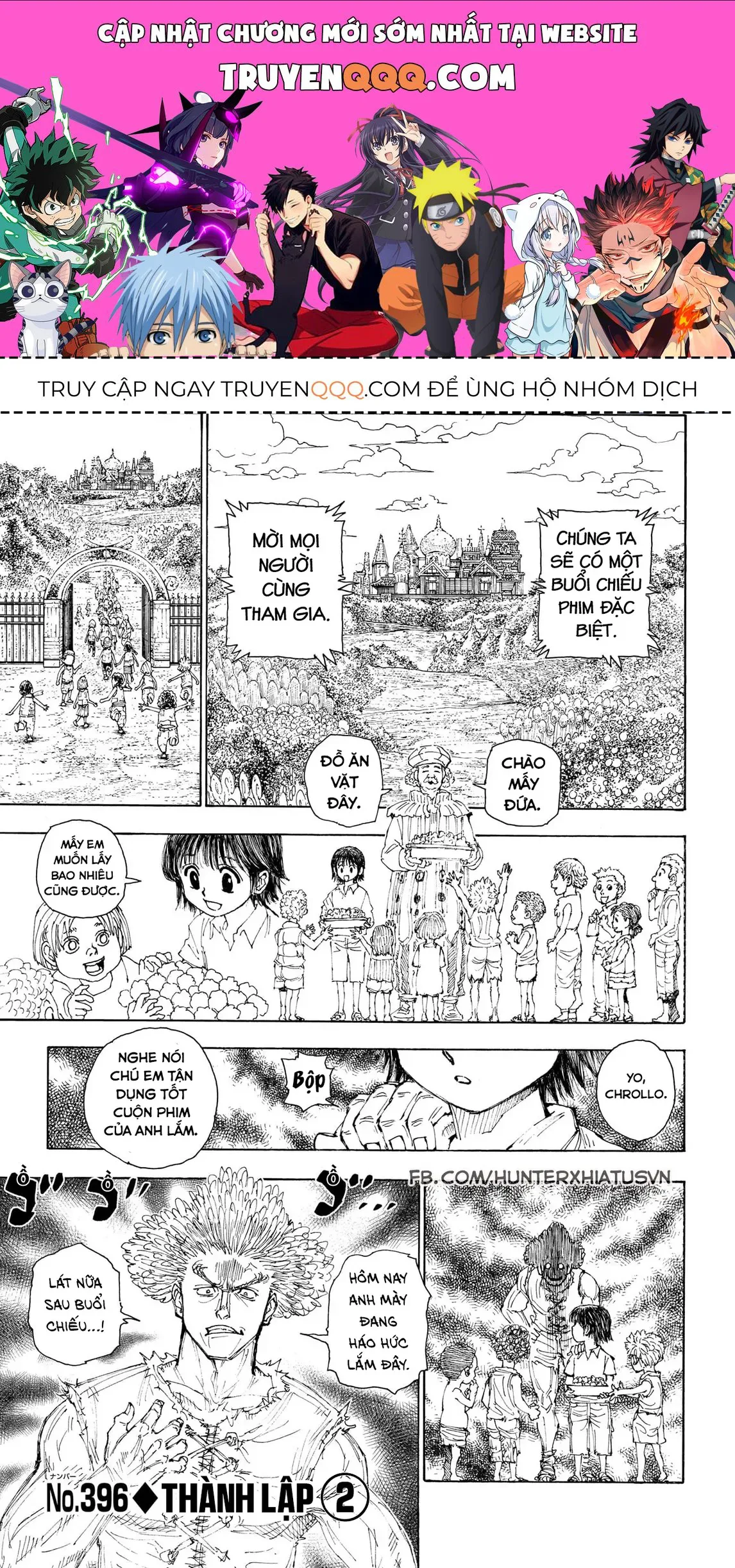 Hunter×Hunter chương 396 - trang 1